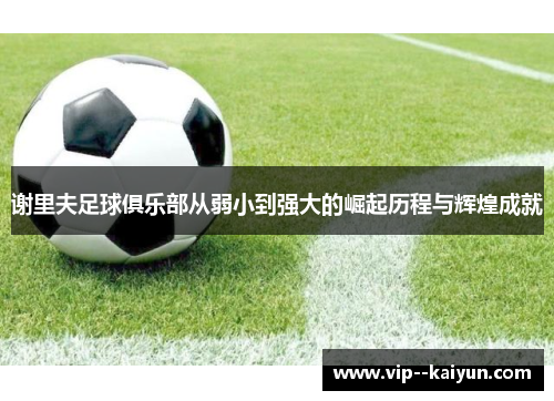 谢里夫足球俱乐部从弱小到强大的崛起历程与辉煌成就 谢里夫足球俱乐部从弱小到强大的崛起历程与辉煌成就